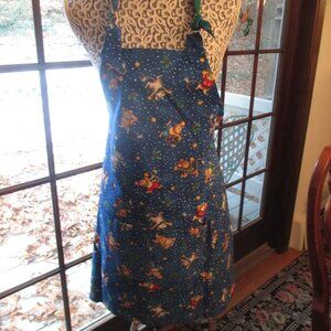 HOLIDAY APRON/HANDCRAFTED/UNISEX/ONE SIZE FITS MOST